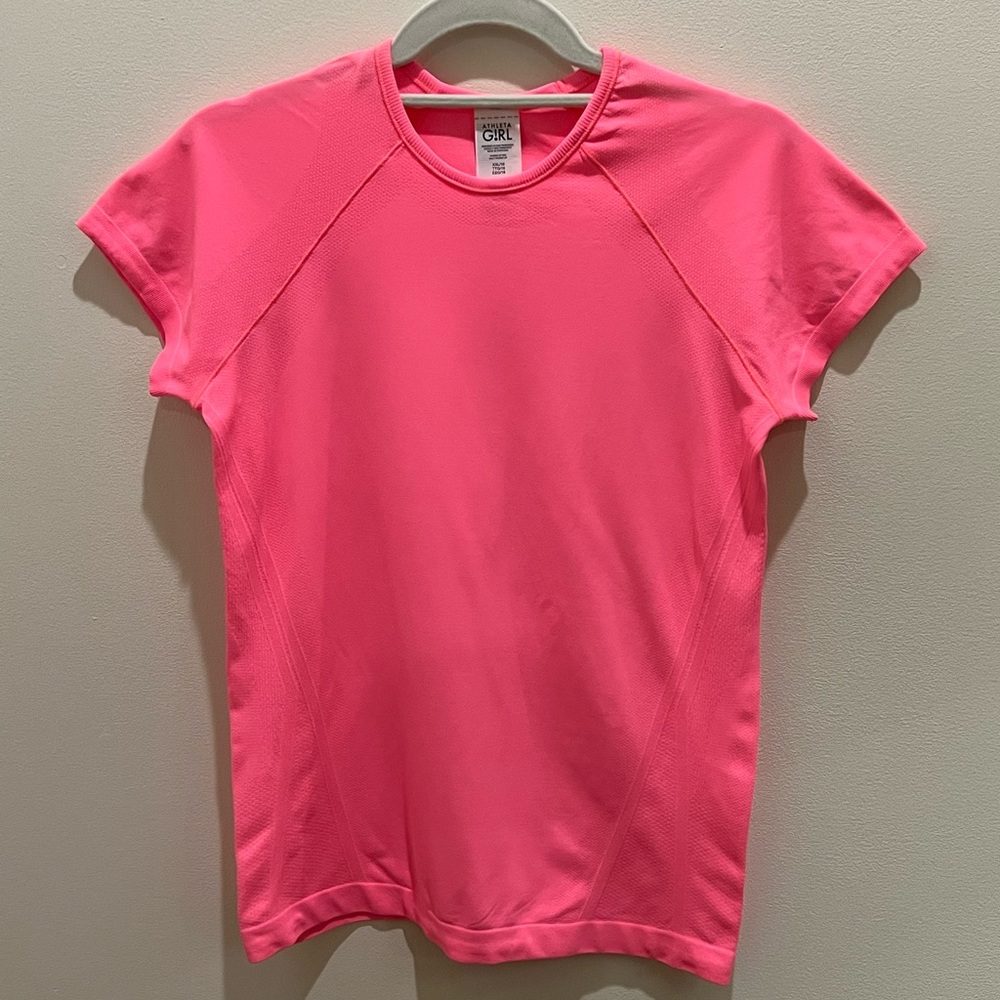 Athleta Girl SS Power Up Tee, Size XXL/16, Excellent Condition